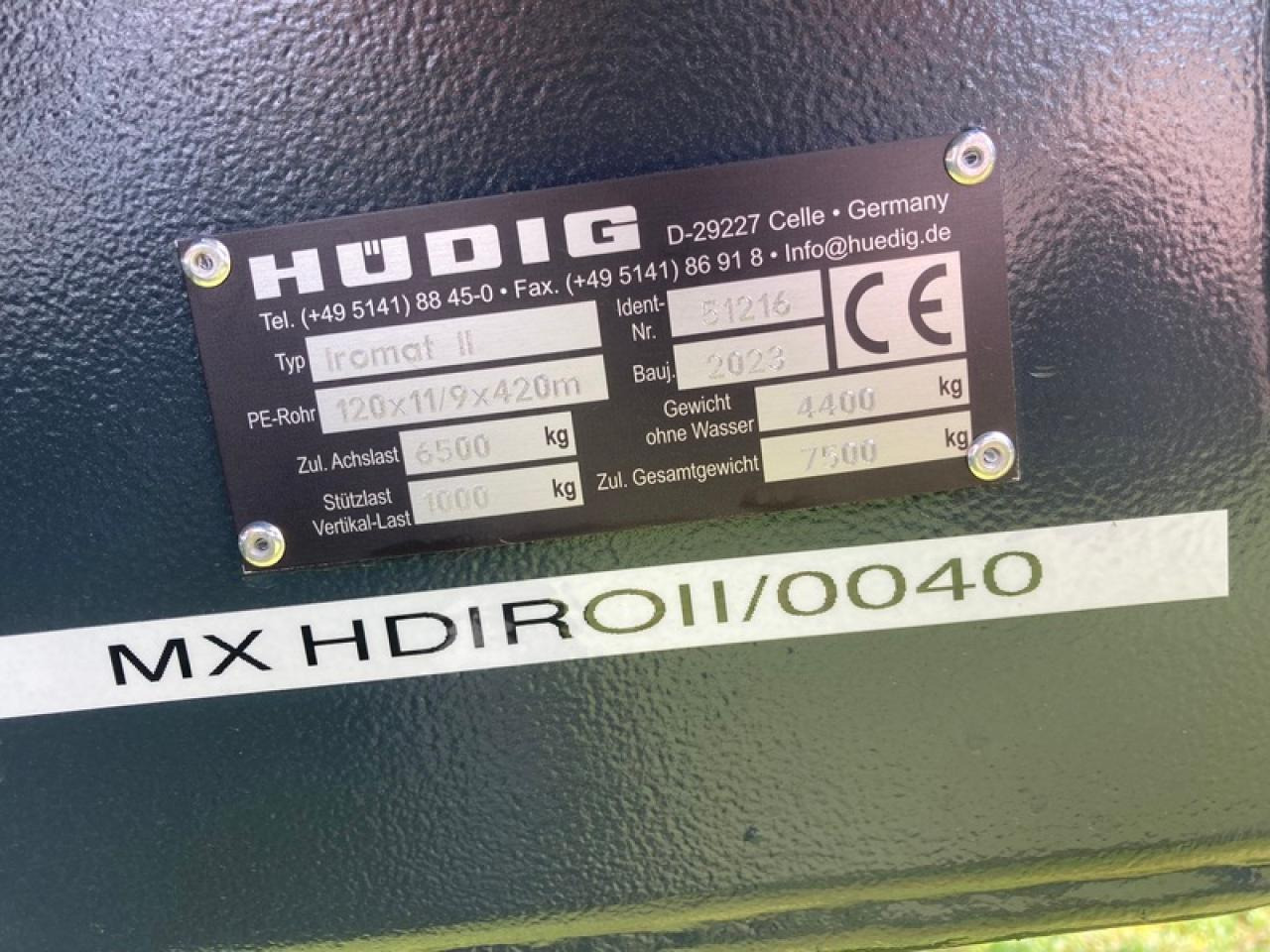 Hüdig IROMAT II TD - Техніка для поливу та зрошення: фото 3 Hüdig IROMAT II TD - Техніка для поливу та зрошення: фото 3