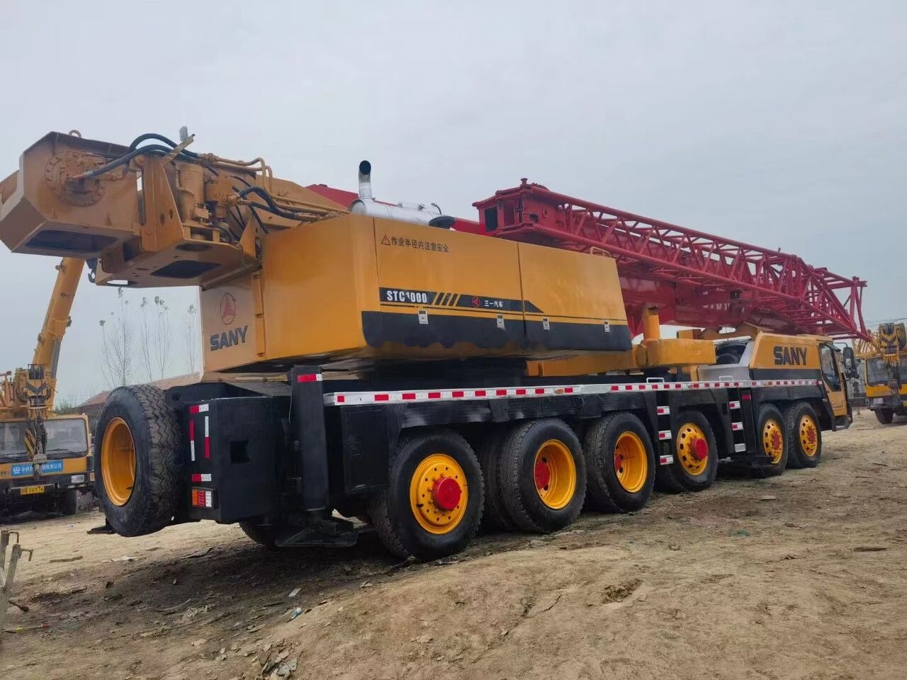 Sany STC500 STC750 STC800 STC1000 50/75/100ton truck crane - Автокран: фото 4 Sany STC500 STC750 STC800 STC1000 50/75/100ton truck crane - Автокран: фото 4