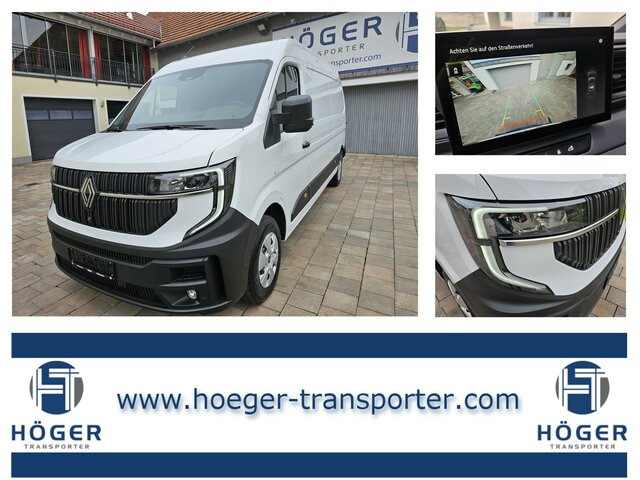 RENAULT Master L3H2 170 Neues Modell 10 Navi Kamera AHK - Суцільнометалевий фургон: фото 1 RENAULT Master L3H2 170 Neues Modell 10 Navi Kamera AHK - Суцільнометалевий фургон: фото 1