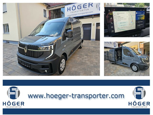 RENAULT Master L3H2 170 Neues Modell 10 Navi Kamera AHK... - Суцільнометалевий фургон: фото 1 RENAULT Master L3H2 170 Neues Modell 10 Navi Kamera AHK... - Суцільнометалевий фургон: фото 1