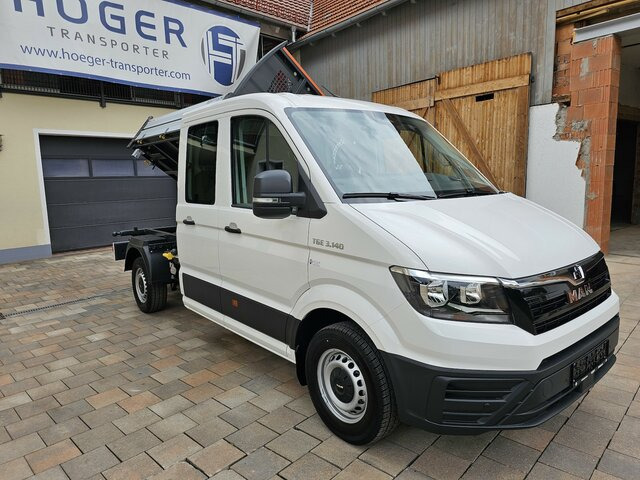 Вантажівка MAN TGE 3.140 Doka L3 Dreiseitenkipper Facelift: фото 36