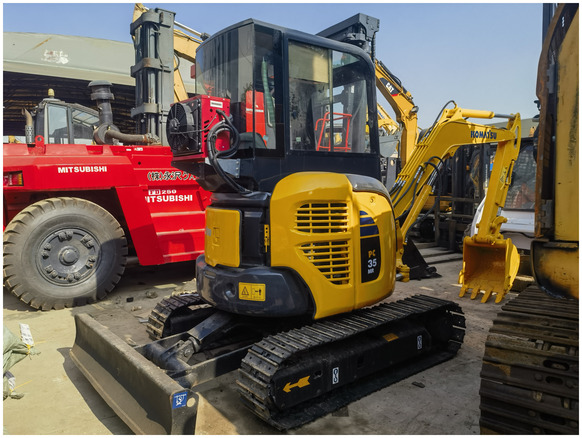 Cheap Price Second hand Mini excavators KOMATSU PC35 excavator low price - Гусеничний екскаватор: фото 1 Cheap Price Second hand Mini excavators KOMATSU PC35 excavator low price - Гусеничний екскаватор: фото 1