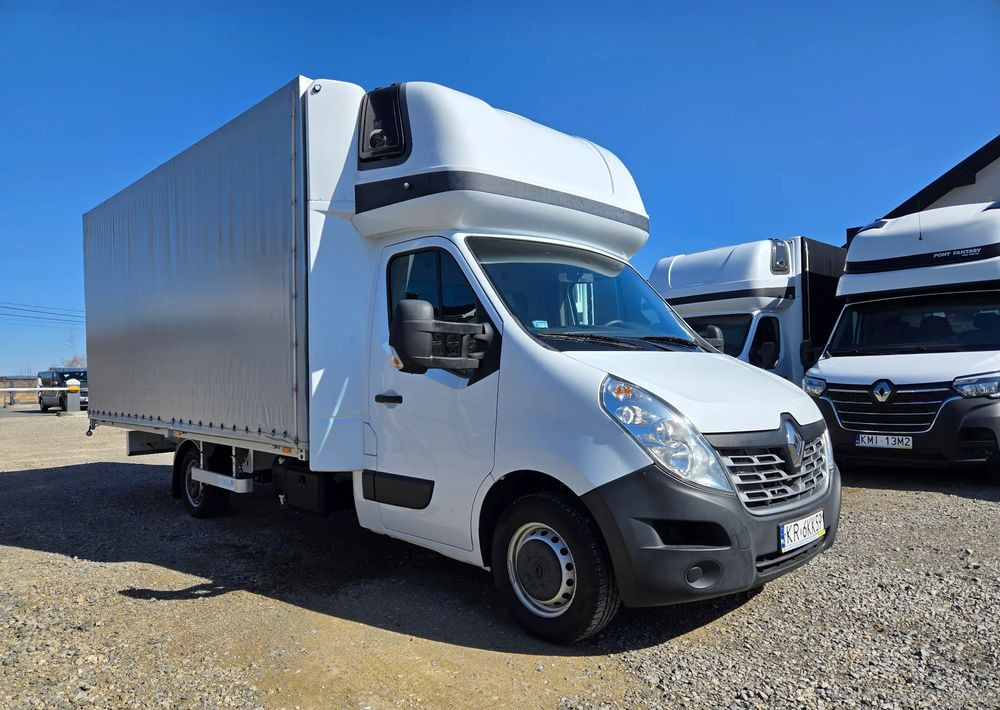 Renault Master 2x +zabudowa 12 palet-reg wysokości Spanie XXL - Тентований фургон: фото 5 Renault Master 2x +zabudowa 12 palet-reg wysokości Spanie XXL - Тентований фургон: фото 5