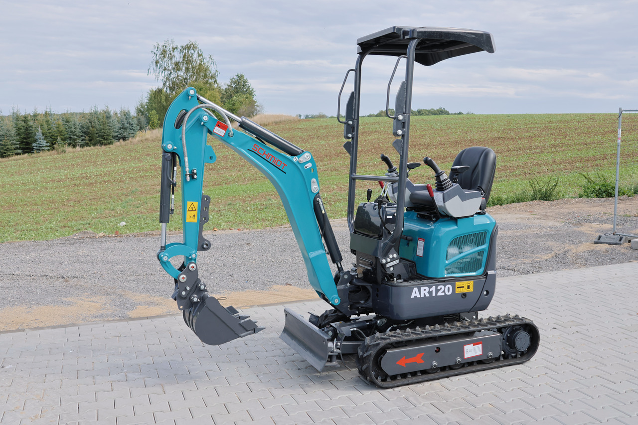 Новий Міні-екскаватор SCHMiDT AR120 - Kubota engine , Extended tracks , Swing arm: фото 7