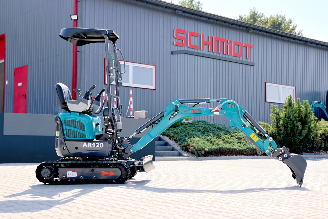 Новий Міні-екскаватор SCHMiDT AR120 - Kubota engine , Extended tracks , Swing arm: фото 10