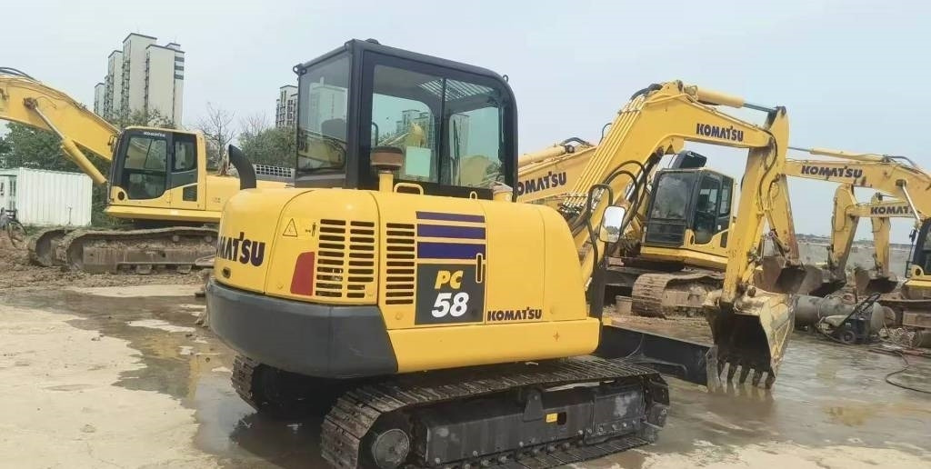 Komatsu PC 58 - Міні-екскаватор: фото 4 Komatsu PC 58 - Міні-екскаватор: фото 4