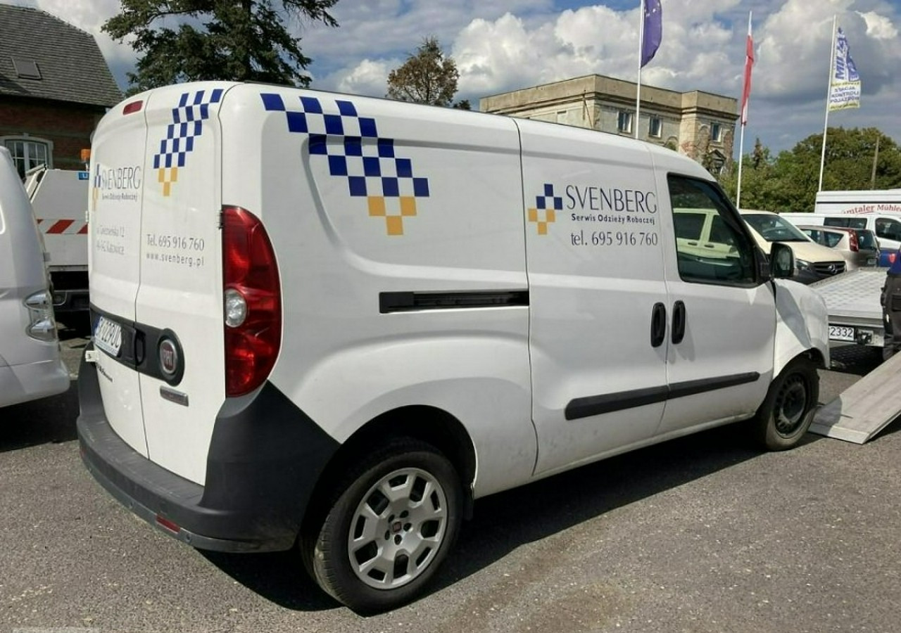 Суцільнометалевий фургон Fiat Doblo Fiat Doblo MAXI 1,6 jtd ECO Flex 105KM Klima 2021 Salon PL: фото 7
