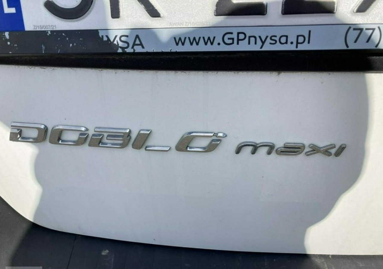 Суцільнометалевий фургон Fiat Doblo Fiat Doblo MAXI 1,6 jtd ECO Flex 105KM Klima 2021 Salon PL: фото 19