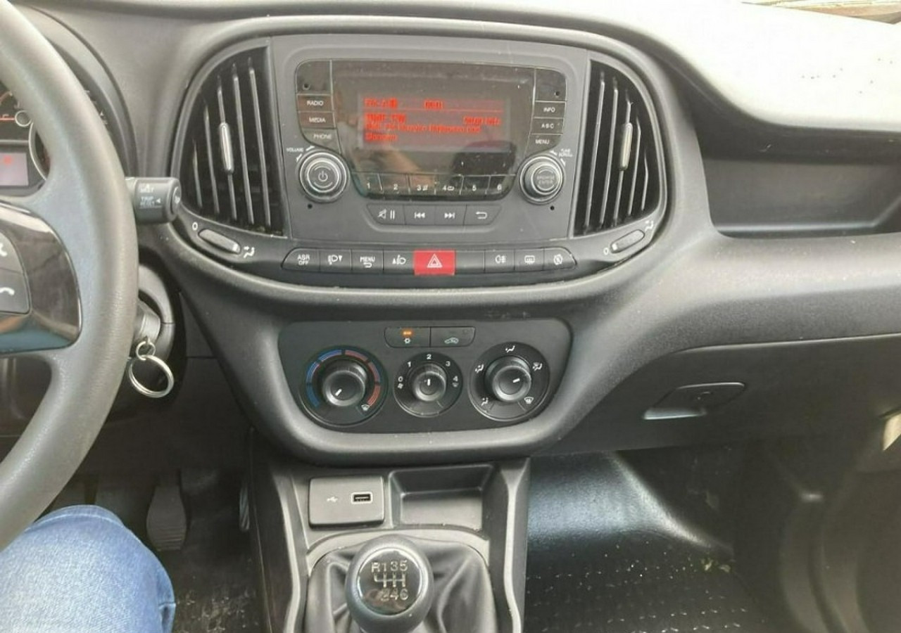 Суцільнометалевий фургон Fiat Doblo Fiat Doblo MAXI 1,6 jtd ECO Flex 105KM Klima 2021 Salon PL: фото 12