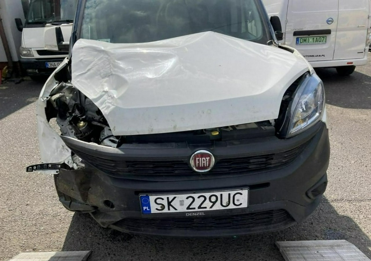 Суцільнометалевий фургон Fiat Doblo Fiat Doblo MAXI 1,6 jtd ECO Flex 105KM Klima 2021 Salon PL: фото 15