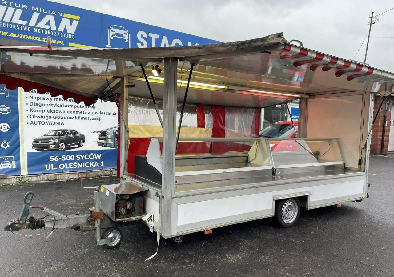 Inna Inny Autosklep przyczepa wędlin Gastronomiczny Food Truck Foodtruck Sklep - Торговий причіп: фото 1 Inna Inny Autosklep przyczepa wędlin Gastronomiczny Food Truck Foodtruck Sklep - Торговий причіп: фото 1