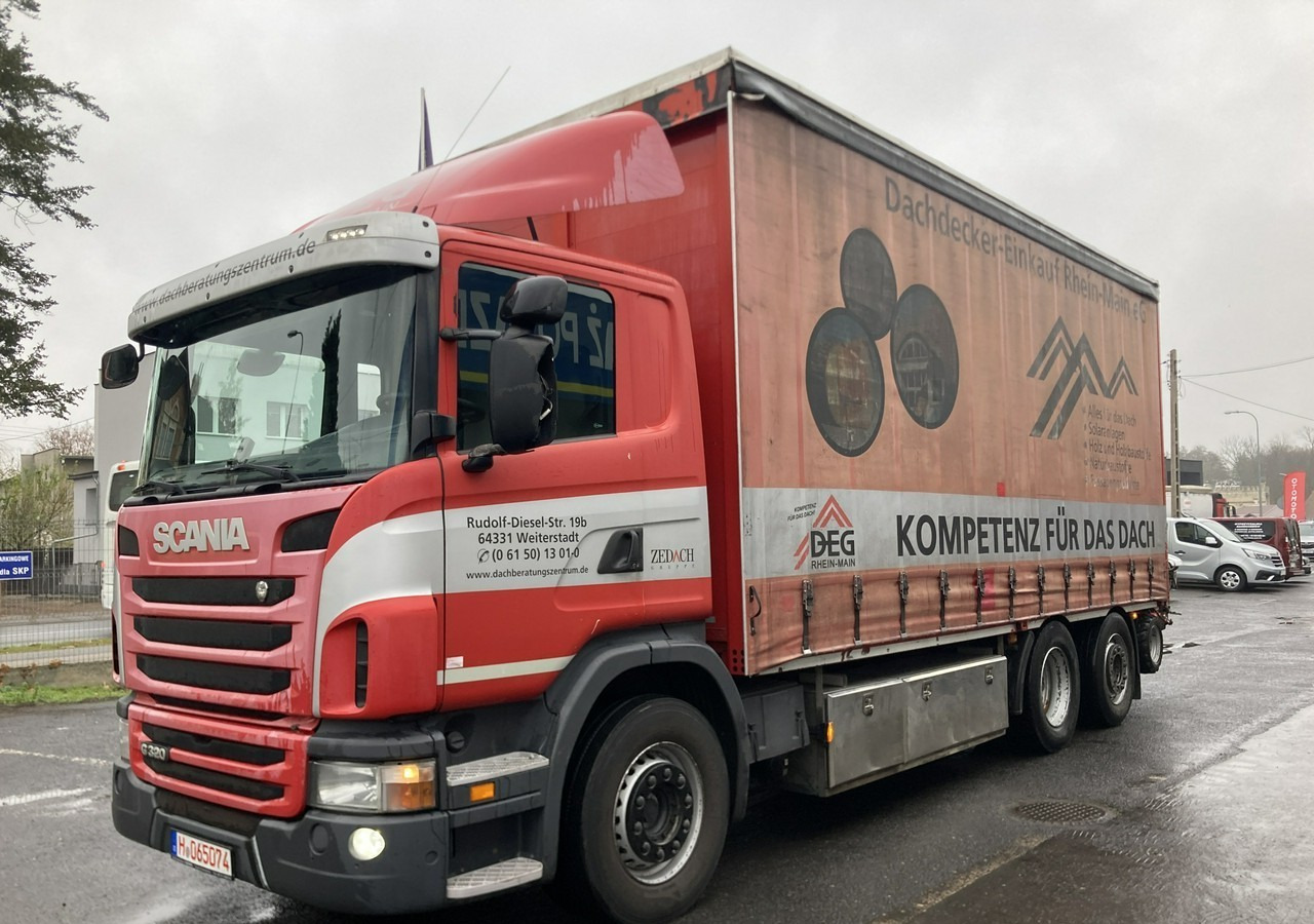 Inna Inny Scania G320 Wózek PALFINGER Firanka Plandeka plandeka Moffett - Тентована вантажівка: фото 2 Inna Inny Scania G320 Wózek PALFINGER Firanka Plandeka plandeka Moffett - Тентована вантажівка: фото 2