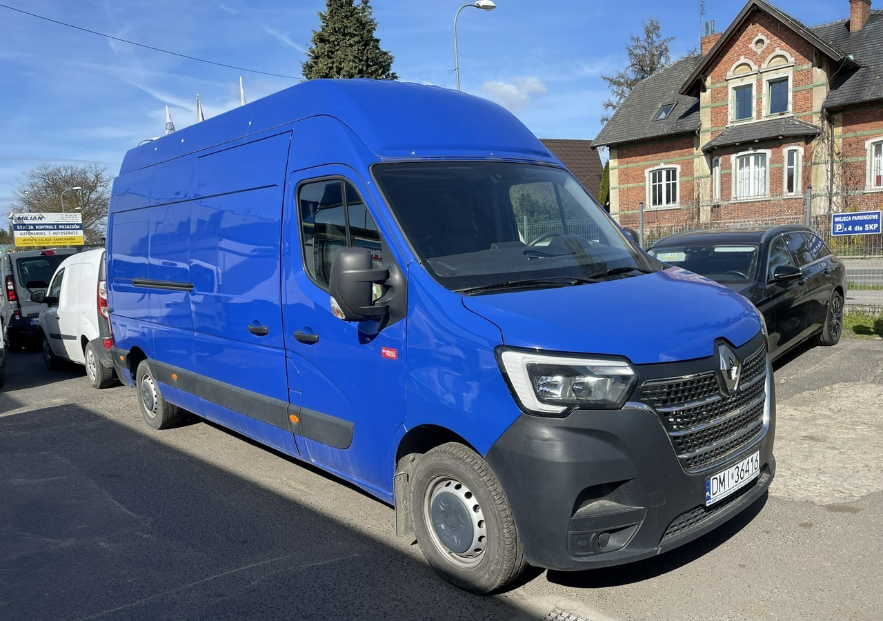 Renault Master Master 2.3-150KM Max długi - 2 x Wysoki 55696 km 2021 - Суцільнометалевий фургон: фото 1 Renault Master Master 2.3-150KM Max długi - 2 x Wysoki 55696 km 2021 - Суцільнометалевий фургон: фото 1