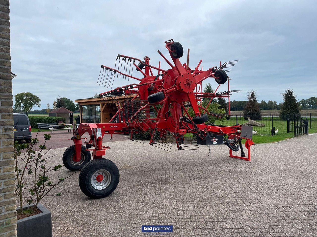 Kuhn GA8521 - Сіноворушилка: фото 4 Kuhn GA8521 - Сіноворушилка: фото 4