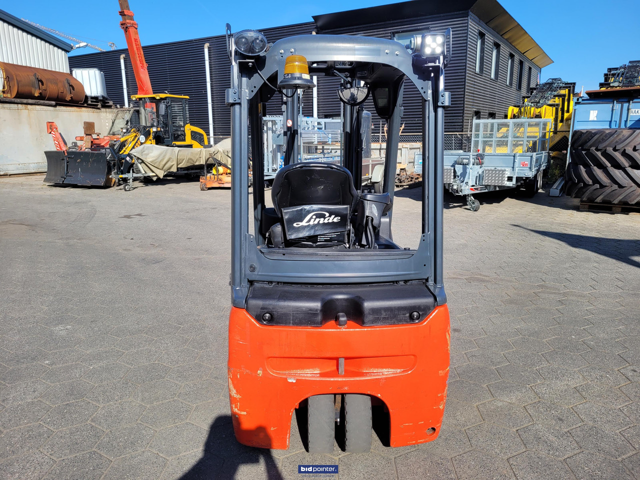 Linde E 16 -02 elektrische heftruck 3 delige mast - Електронавантажувач: фото 4 Linde E 16 -02 elektrische heftruck 3 delige mast - Електронавантажувач: фото 4