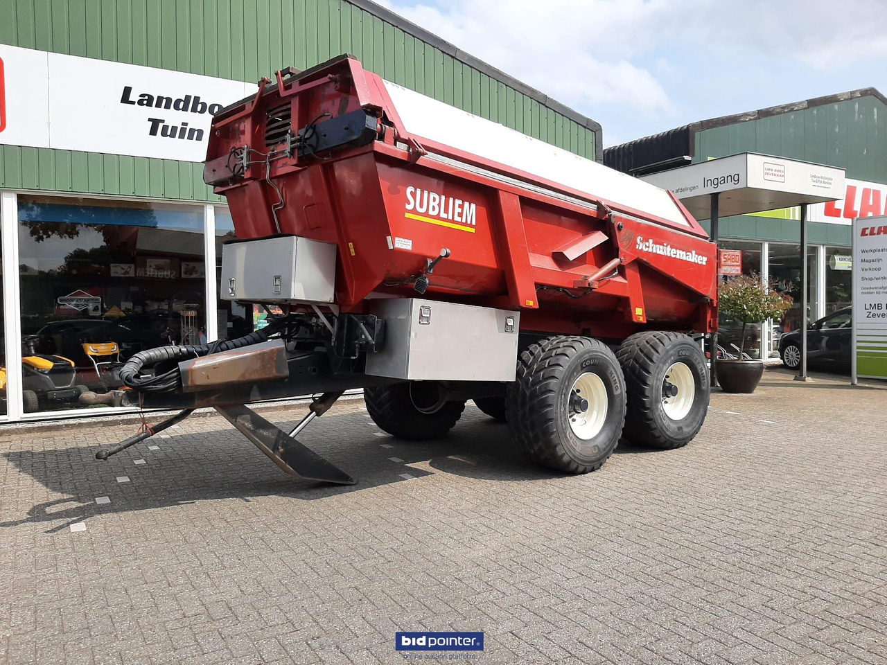 Schuitemaker Subliem 200 zandkipper / gronddumper - Сільськогосподарський причіп самоскид: фото 2 Schuitemaker Subliem 200 zandkipper / gronddumper - Сільськогосподарський причіп самоскид: фото 2
