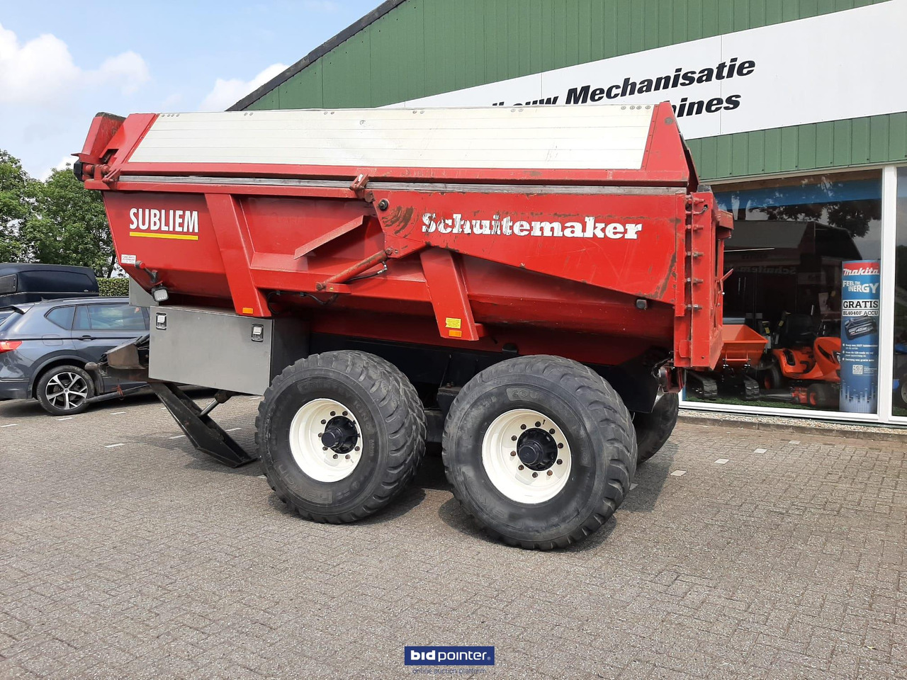 Schuitemaker Subliem 200 zandkipper / gronddumper - Сільськогосподарський причіп самоскид: фото 3 Schuitemaker Subliem 200 zandkipper / gronddumper - Сільськогосподарський причіп самоскид: фото 3