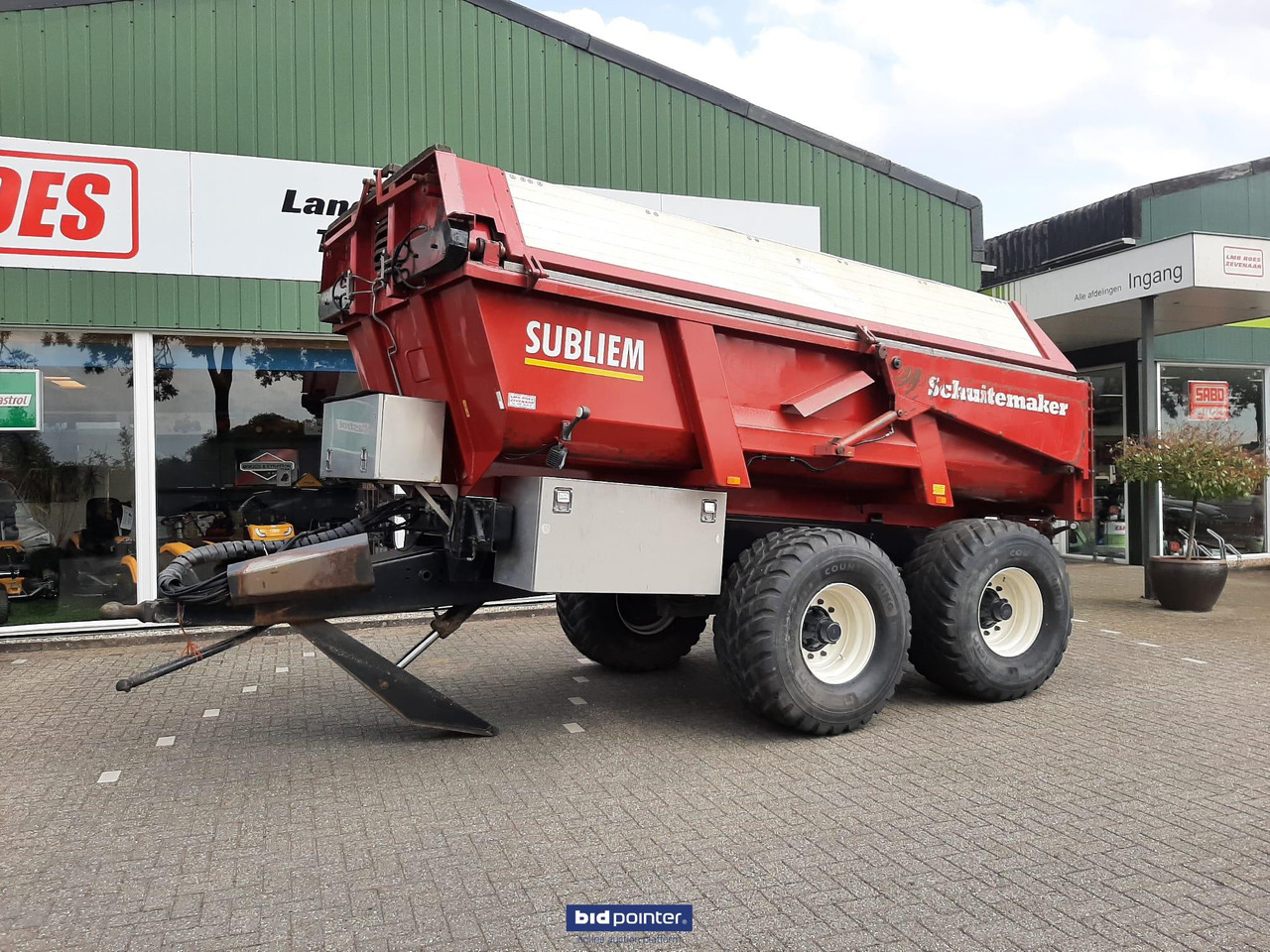 Schuitemaker Subliem 200 zandkipper / gronddumper - Сільськогосподарський причіп самоскид: фото 1 Schuitemaker Subliem 200 zandkipper / gronddumper - Сільськогосподарський причіп самоскид: фото 1