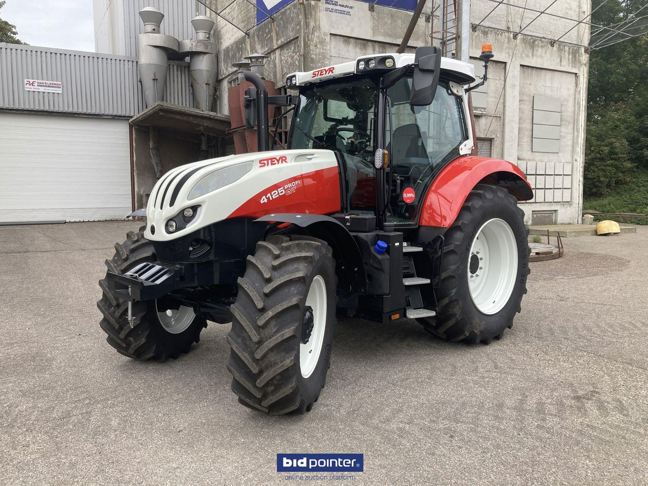 Steyr 4125 profi CVT - Трактор: фото 1 Steyr 4125 profi CVT - Трактор: фото 1