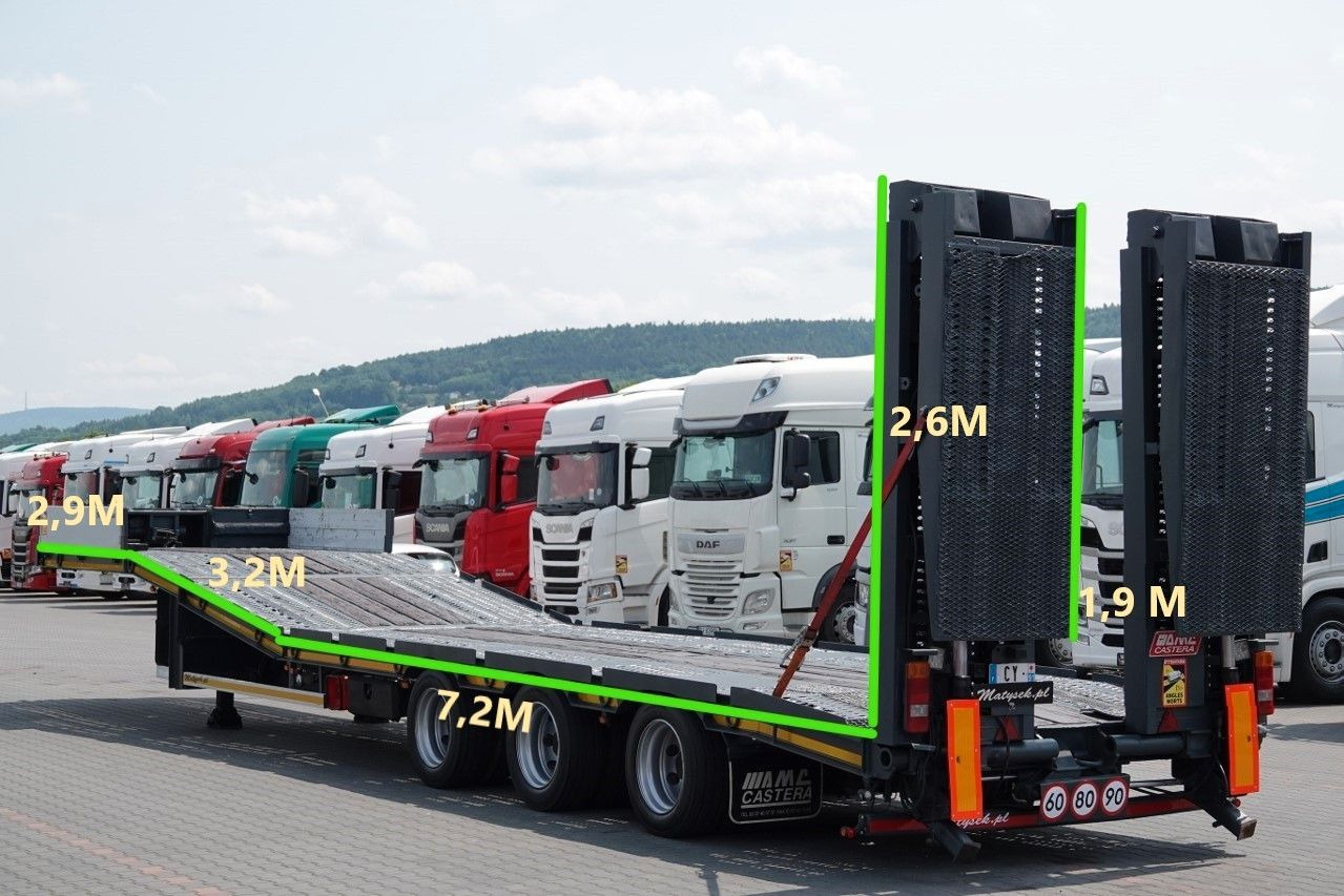 ASTERA NACZEPA LAWETA / NISKOPODWOZIOWA / 13,3M - Низькорамна платформа напівпричіп: фото 2 ASTERA NACZEPA LAWETA / NISKOPODWOZIOWA / 13,3M - Низькорамна платформа напівпричіп: фото 2