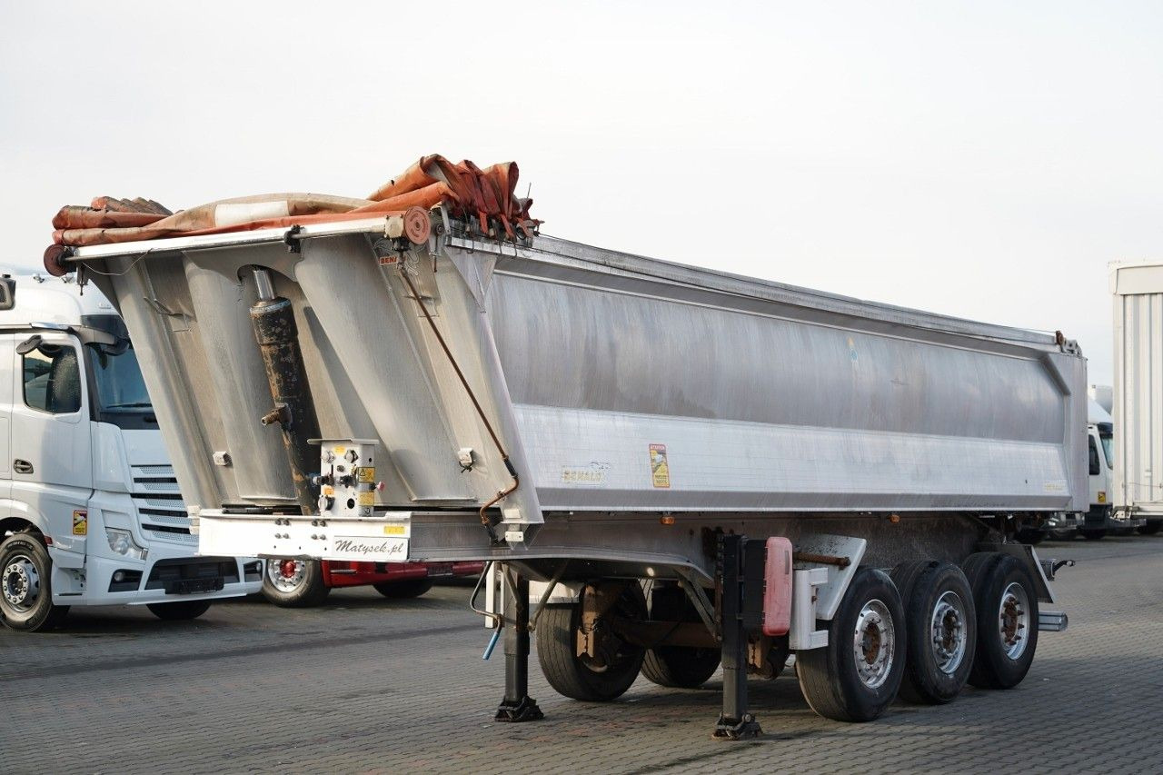 Benalu WYWROTKA / 23 m3 / ALUMINIOWA / OŚ PODNOSZONA / - Самоскид напівпричіп: фото 1 Benalu WYWROTKA / 23 m3 / ALUMINIOWA / OŚ PODNOSZONA / - Самоскид напівпричіп: фото 1