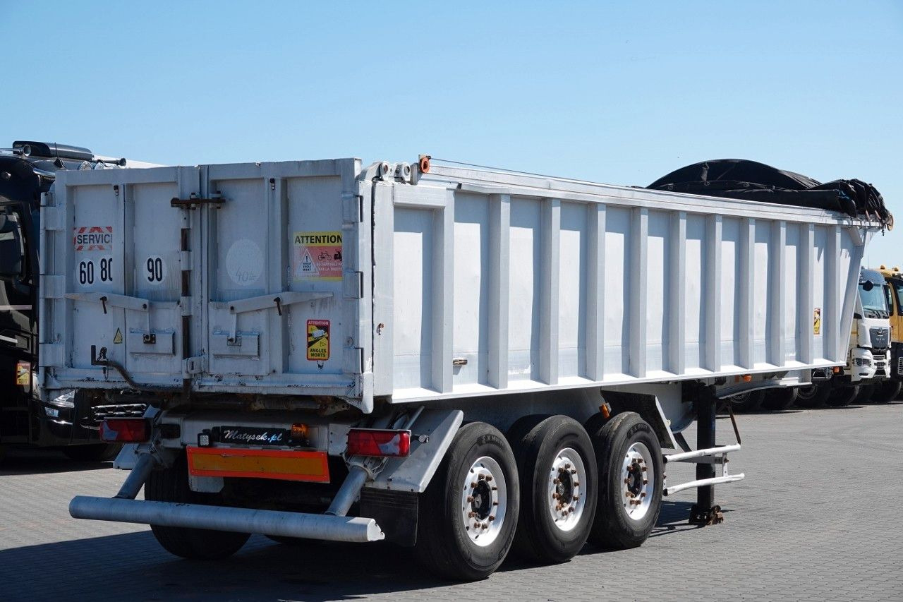 Benalu WYWROTKA / 25 m3 / ALUMINIOWA / OŚ PODNOSZONA / - Самоскид напівпричіп: фото 3 Benalu WYWROTKA / 25 m3 / ALUMINIOWA / OŚ PODNOSZONA / - Самоскид напівпричіп: фото 3