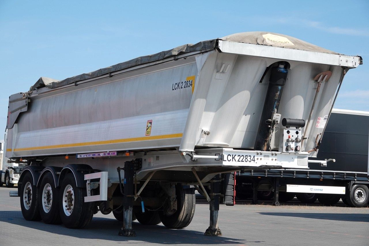 Benalu WYWROTKA 27 m3 / ALUMINIOWA / HYDRAULICZNA KLAPA - Самоскид напівпричіп: фото 1 Benalu WYWROTKA 27 m3 / ALUMINIOWA / HYDRAULICZNA KLAPA - Самоскид напівпричіп: фото 1