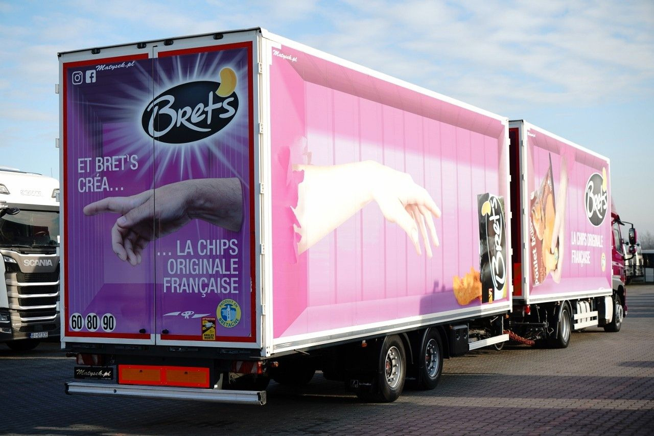 DAF CF 450 / ZESTAW TANDEM / KONTENER / 120 M3 / PR - Вантажівка з закритим кузовом: фото 3 DAF CF 450 / ZESTAW TANDEM / KONTENER / 120 M3 / PR - Вантажівка з закритим кузовом: фото 3