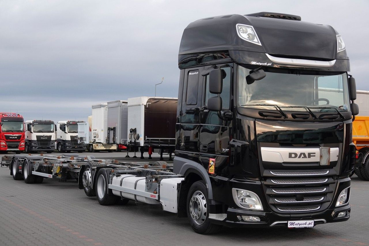 DAF XF 480 / BDF / ZESTAW TANDEM / 2019 / PO KONTRAK - Контейнеровоз/ Змінний кузов вантажівка: фото 1 DAF XF 480 / BDF / ZESTAW TANDEM / 2019 / PO KONTRAK - Контейнеровоз/ Змінний кузов вантажівка: фото 1