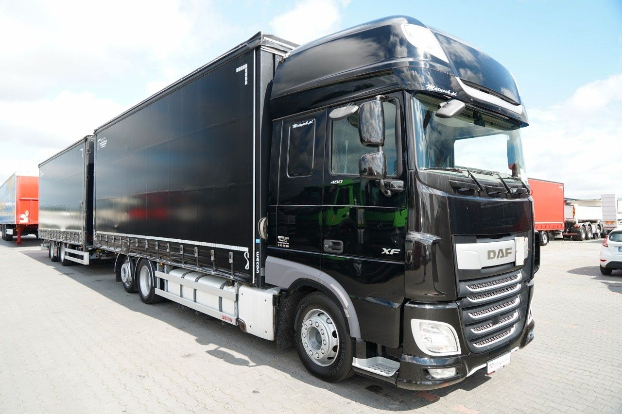 DAF XF 480 / I PARK-COOL / ZESTAW TANDEM / 120 M3 / - Тентована вантажівка: фото 5 DAF XF 480 / I PARK-COOL / ZESTAW TANDEM / 120 M3 / - Тентована вантажівка: фото 5