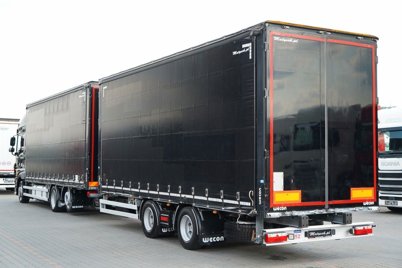 DAF XF 480 / ZESTAW TANDEM / 120 M3 / PRZEJAZDOWY / - Тентована вантажівка: фото 2 DAF XF 480 / ZESTAW TANDEM / 120 M3 / PRZEJAZDOWY / - Тентована вантажівка: фото 2