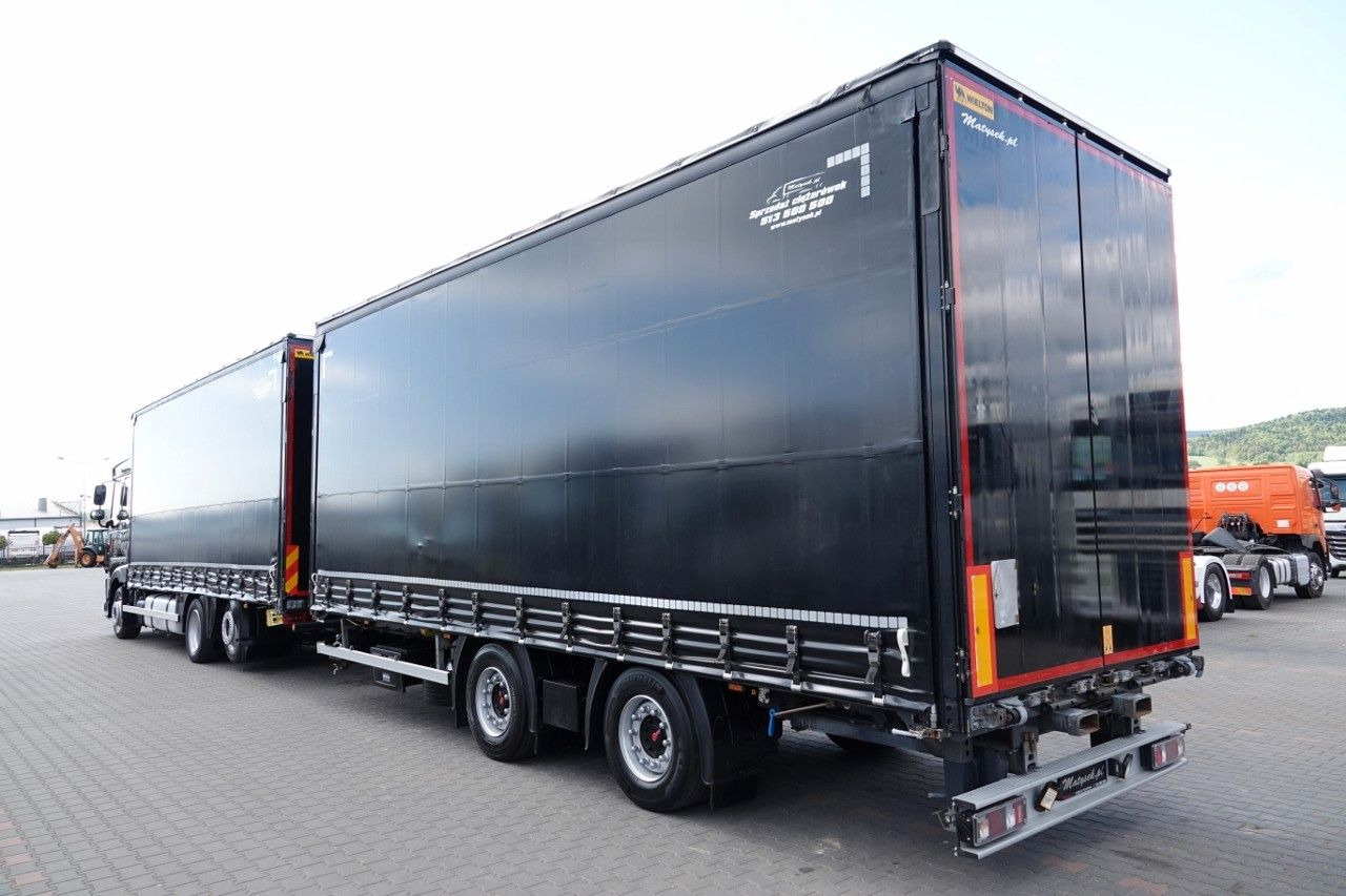 DAF XF 480 / ZESTAW TANDEM / 120 M3 / PRZEJAZDOWY / - Тентована вантажівка: фото 2 DAF XF 480 / ZESTAW TANDEM / 120 M3 / PRZEJAZDOWY / - Тентована вантажівка: фото 2