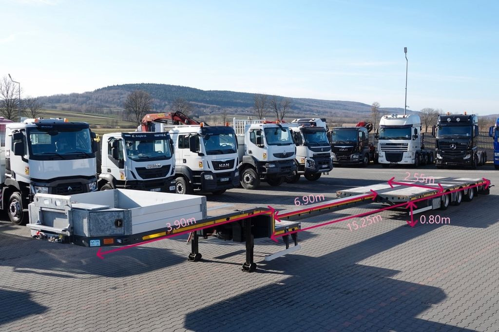 Emtech NACZEPA LAWETA / NISKOPODWOZIE / ROZCIĄGANA / DŁ Emtech NACZEPA LAWETA / NISKOPODWOZIE / ROZCIĄGANA / DŁ - Низькорамна платформа напівпричіп: фото 2 Emtech NACZEPA LAWETA / NISKOPODWOZIE / ROZCIĄGANA / DŁ Emtech NACZEPA LAWETA / NISKOPODWOZIE / ROZCIĄGANA / DŁ - Низькорамна платформа напівпричіп: фото 2