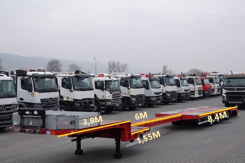 Emtech NACZEPA LAWETA / NISKOPODWOZIE / ROZCIĄGANA Emtech NACZEPA LAWETA / NISKOPODWOZIE / ROZCIĄGANA - Низькорамна платформа напівпричіп: фото 2 Emtech NACZEPA LAWETA / NISKOPODWOZIE / ROZCIĄGANA Emtech NACZEPA LAWETA / NISKOPODWOZIE / ROZCIĄGANA - Низькорамна платформа напівпричіп: фото 2