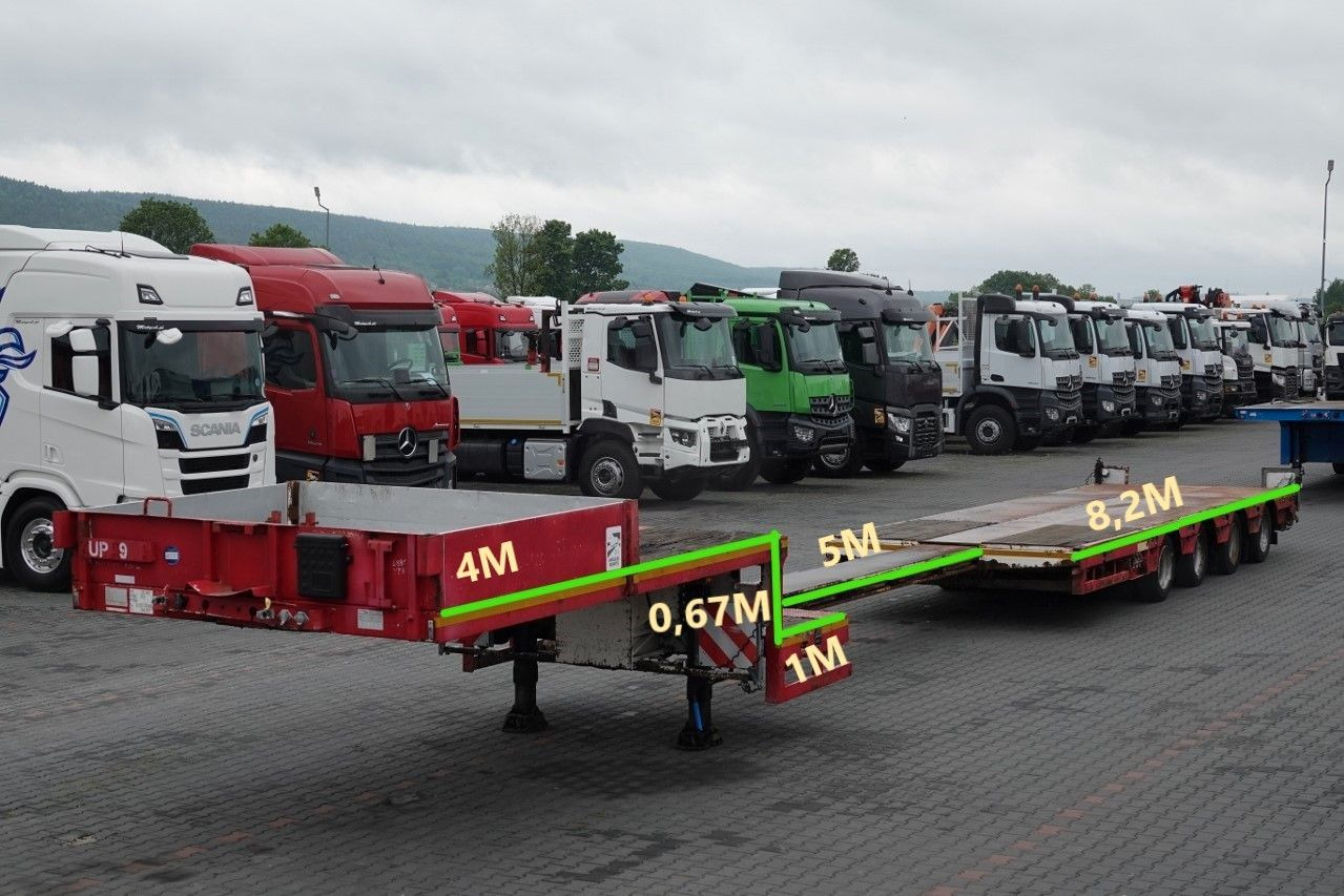 Faymonville NISKOPODWOZIE / STN-4AX / ROZCIĄGANA / 4 OSIE / - Низькорамна платформа напівпричіп: фото 2 Faymonville NISKOPODWOZIE / STN-4AX / ROZCIĄGANA / 4 OSIE / - Низькорамна платформа напівпричіп: фото 2