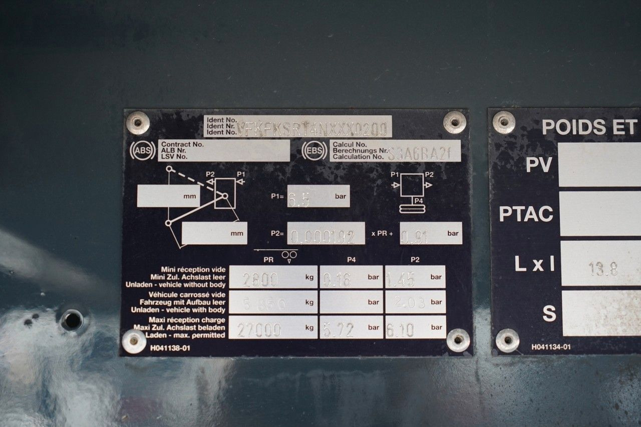 Рефрижератор напівпричіп Frühauf KONTENER / KOFFER / DOPPLESTOCK / OSIE SAF /: фото 16 Рефрижератор напівпричіп Frühauf KONTENER / KOFFER / DOPPLESTOCK / OSIE SAF /: фото 16