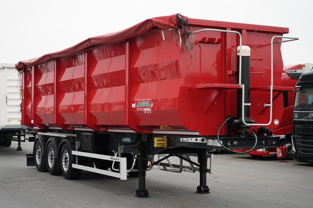 JANMIL / WYWROTKA STALOWA / 58 m3 / 2021 ROK / H - Самоскид напівпричіп: фото 1 JANMIL / WYWROTKA STALOWA / 58 m3 / 2021 ROK / H - Самоскид напівпричіп: фото 1