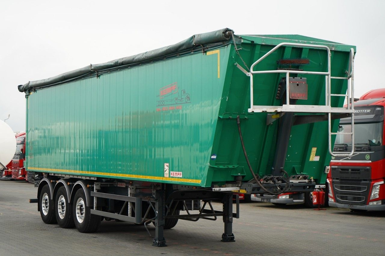 Kempf WYWROTKA 60m3 / KLAPO DRZWI / OŚ PODNOSZONA / 20 - Самоскид напівпричіп: фото 1 Kempf WYWROTKA 60m3 / KLAPO DRZWI / OŚ PODNOSZONA / 20 - Самоскид напівпричіп: фото 1
