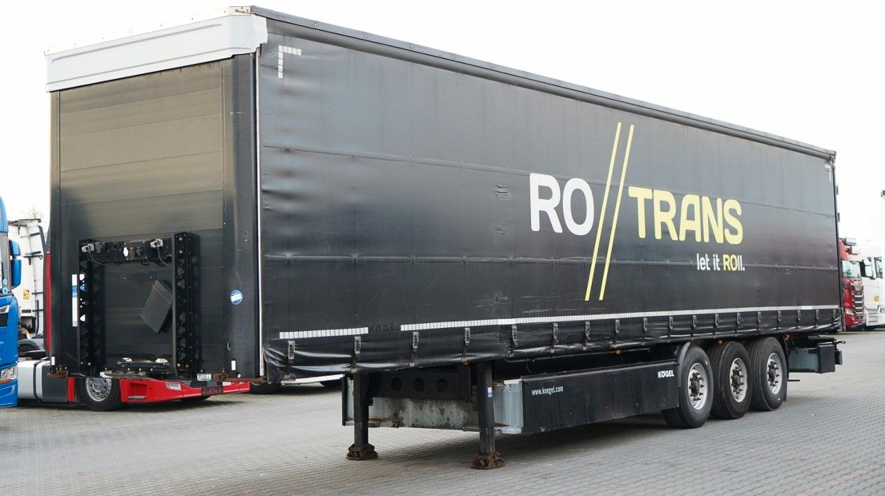 Kögel FIRANKA / STANDARD / KOSZ NA PALETY - Тентований напівпричіп: фото 3 Kögel FIRANKA / STANDARD / KOSZ NA PALETY - Тентований напівпричіп: фото 3