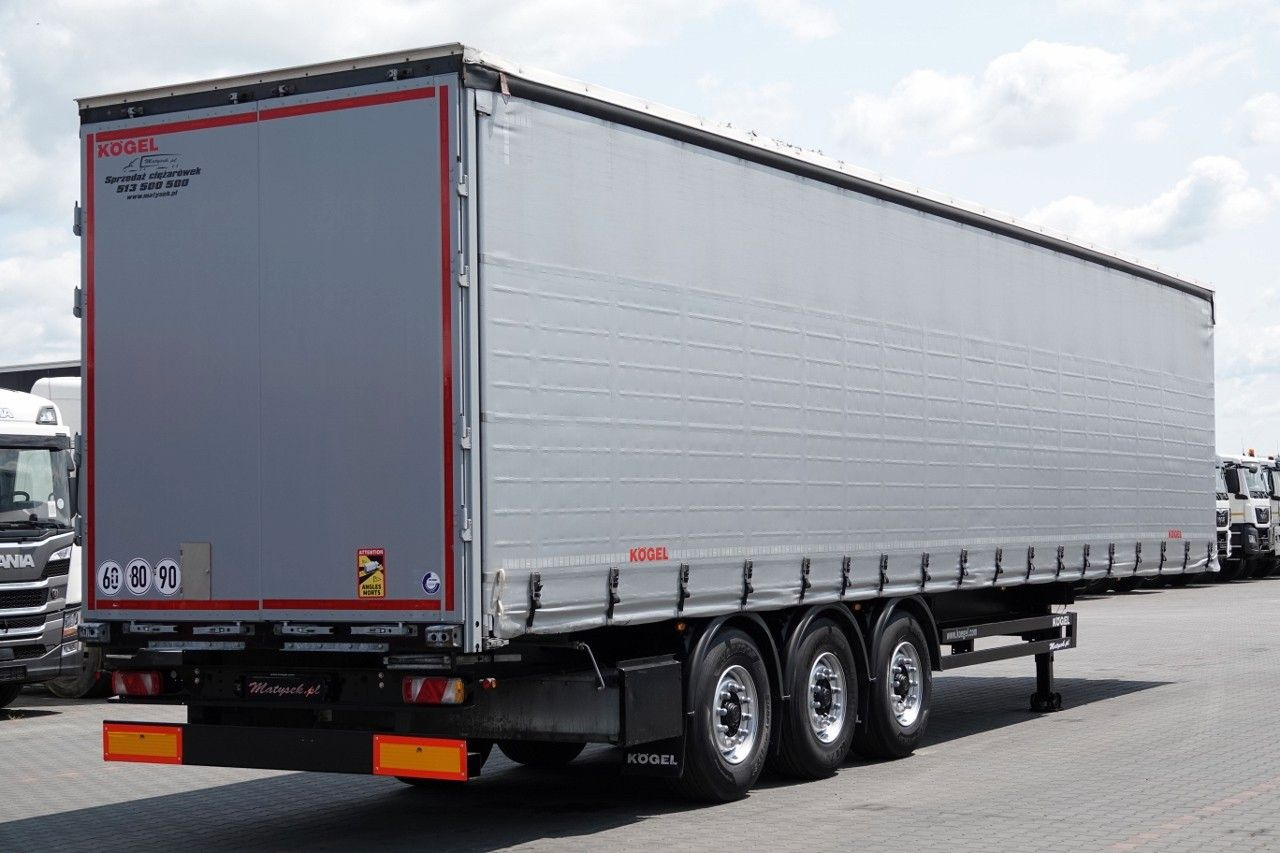 Kögel FIRANKA STANDARD / OŚ PODNOSZONA / PLANDEKA ZBR - Тентований напівпричіп: фото 5 Kögel FIRANKA STANDARD / OŚ PODNOSZONA / PLANDEKA ZBR - Тентований напівпричіп: фото 5