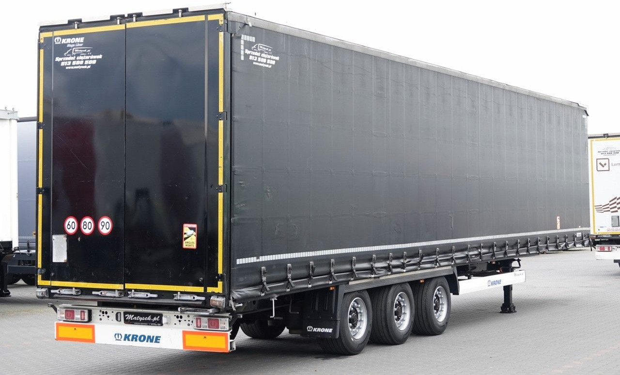 Krone FIRANKA / MEGA / DACH PODNOSZONY / LOW DECK / 2 - Тентований напівпричіп: фото 4 Krone FIRANKA / MEGA / DACH PODNOSZONY / LOW DECK / 2 - Тентований напівпричіп: фото 4