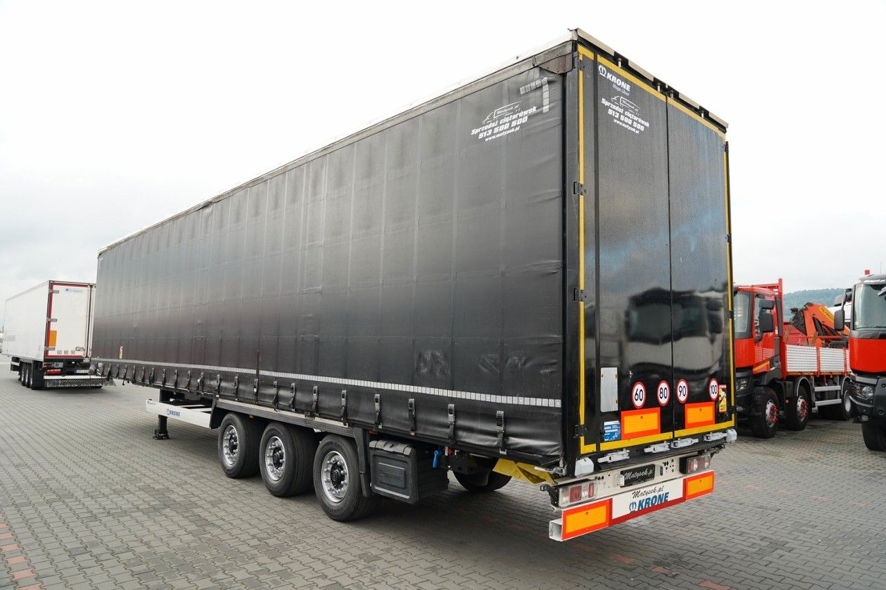 Krone FIRANKA / MEGA / DACH PODNOSZONY / LOW DECK / 2 - Тентований напівпричіп: фото 3 Krone FIRANKA / MEGA / DACH PODNOSZONY / LOW DECK / 2 - Тентований напівпричіп: фото 3