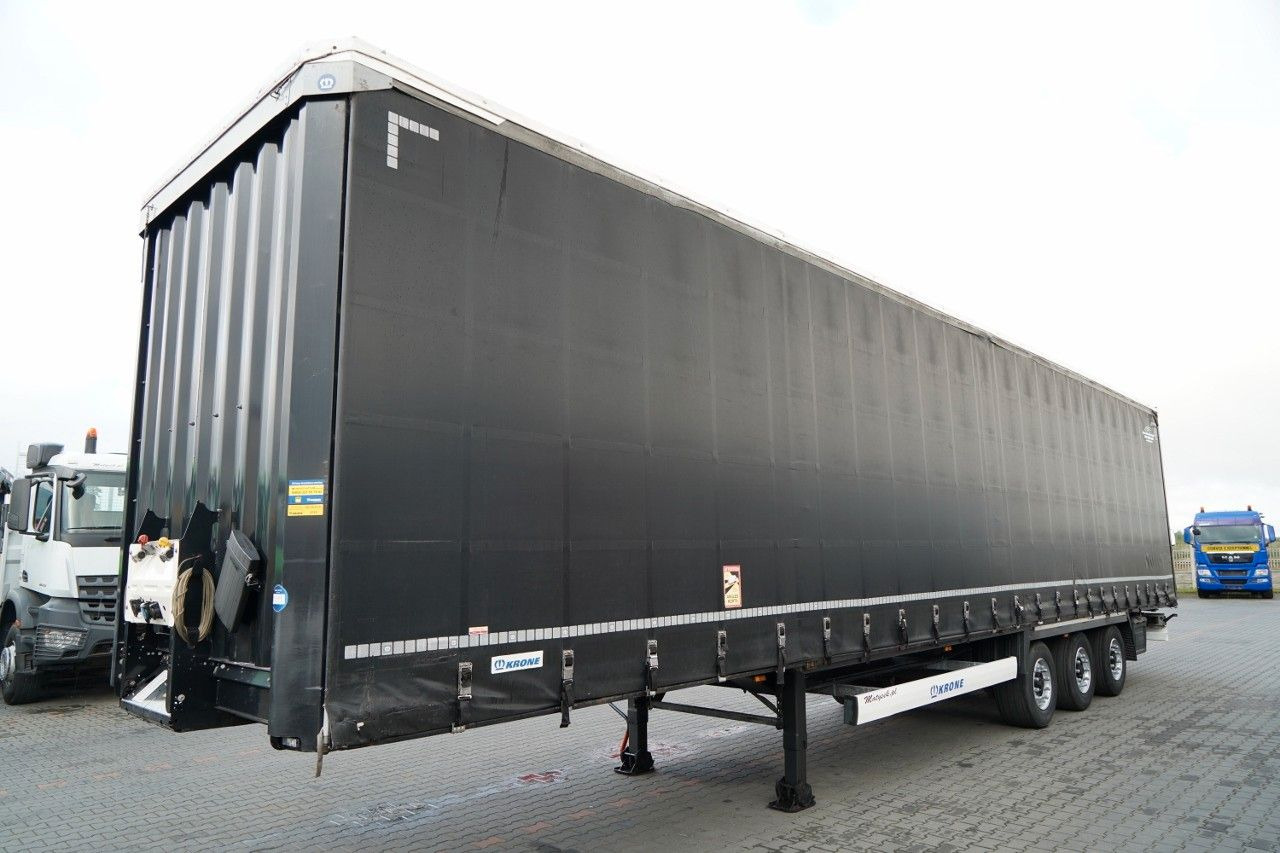 Krone FIRANKA / MEGA / DACH PODNOSZONY / LOW DECK / 2 - Тентований напівпричіп: фото 2 Krone FIRANKA / MEGA / DACH PODNOSZONY / LOW DECK / 2 - Тентований напівпричіп: фото 2