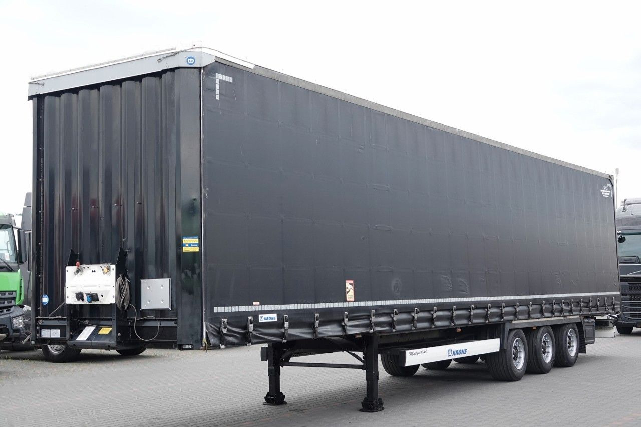 Krone FIRANKA / MEGA / DACH PODNOSZONY / LOW DECK / 2 - Тентований напівпричіп: фото 2 Krone FIRANKA / MEGA / DACH PODNOSZONY / LOW DECK / 2 - Тентований напівпричіп: фото 2