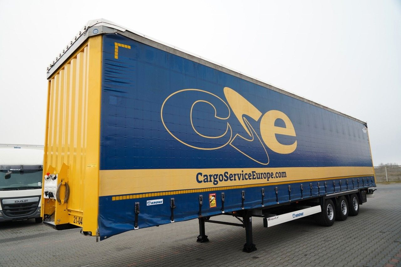 Krone FIRANKA / MEGA / DACH PODNOSZONY / LOW DECK / - Тентований напівпричіп: фото 2 Krone FIRANKA / MEGA / DACH PODNOSZONY / LOW DECK / - Тентований напівпричіп: фото 2