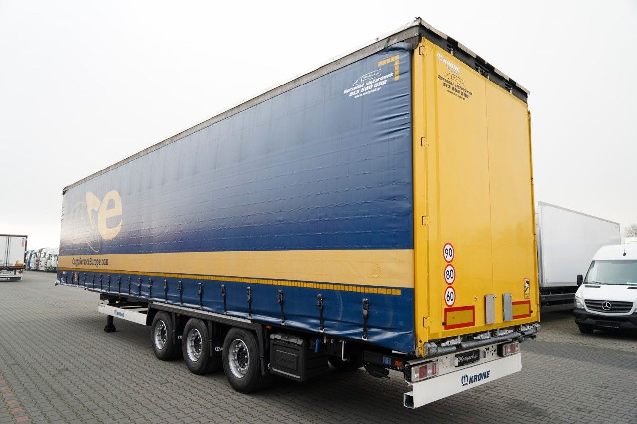 Krone FIRANKA / MEGA / DACH PODNOSZONY / LOW DECK / - Тентований напівпричіп: фото 3 Krone FIRANKA / MEGA / DACH PODNOSZONY / LOW DECK / - Тентований напівпричіп: фото 3