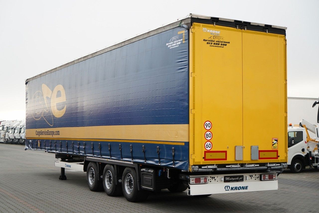 Krone FIRANKA / MEGA / DACH PODNOSZONY / LOW DECK / - Тентований напівпричіп: фото 4 Krone FIRANKA / MEGA / DACH PODNOSZONY / LOW DECK / - Тентований напівпричіп: фото 4