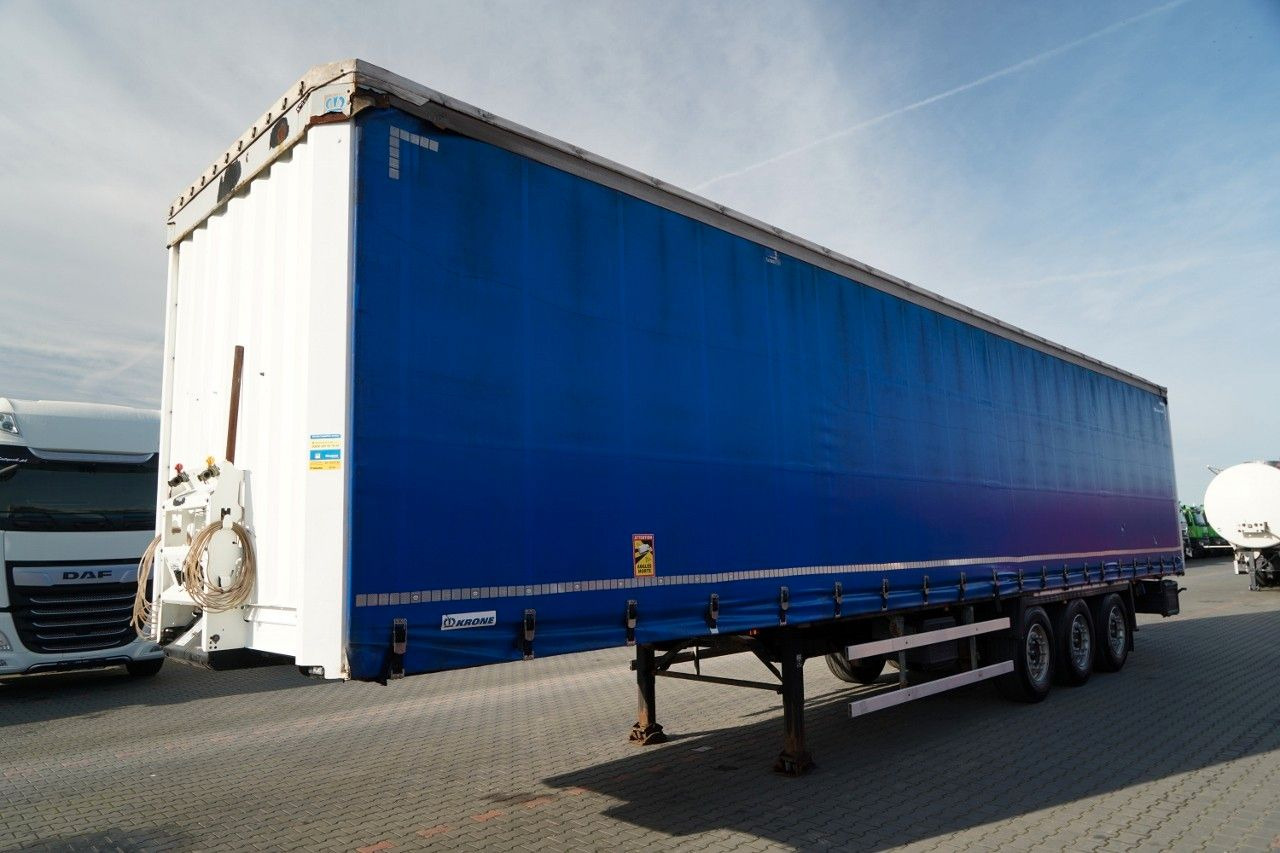 Krone FIRANKA / MULDA 9M / OŚ PODNOSZONA / SAF / COLIM - Тентований напівпричіп: фото 4 Krone FIRANKA / MULDA 9M / OŚ PODNOSZONA / SAF / COLIM - Тентований напівпричіп: фото 4