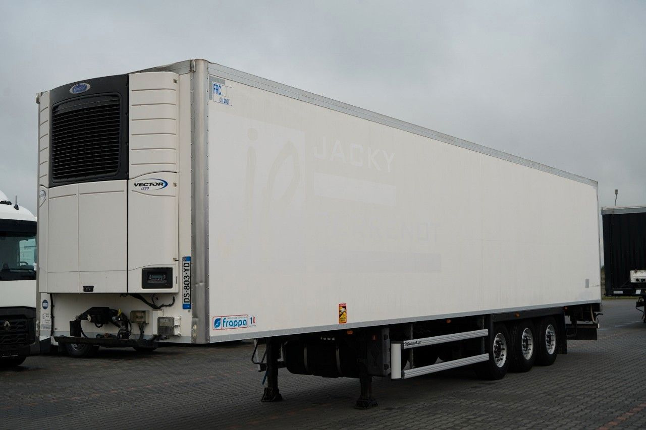 LeciTrailer CHŁODNIA / CARRIER VECTOR 1350 / OŚ PODNOSZONA - Рефрижератор напівпричіп: фото 1 LeciTrailer CHŁODNIA / CARRIER VECTOR 1350 / OŚ PODNOSZONA - Рефрижератор напівпричіп: фото 1