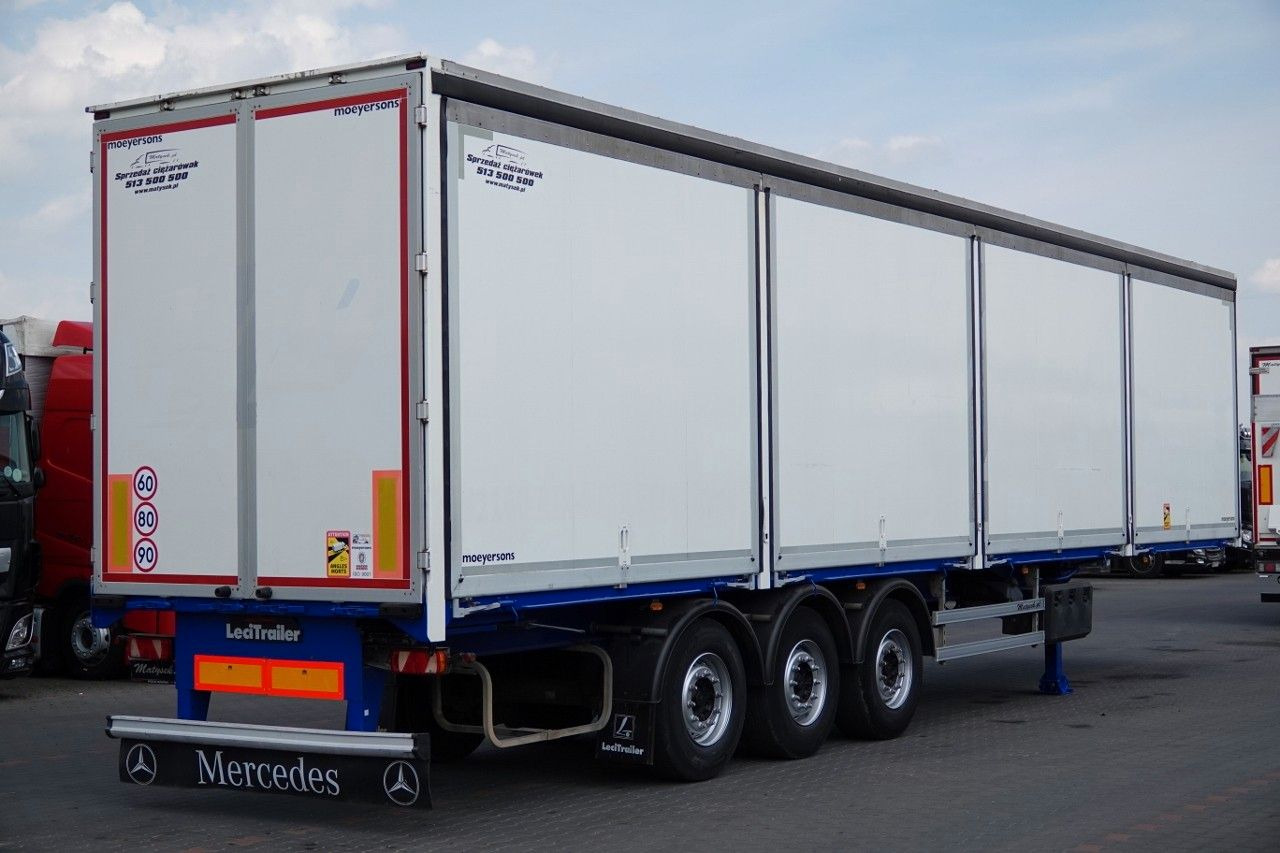 LeciTrailer KONTENER / KOFFER / OTWIERANE BOKI / MOCNA PODŁO - Рефрижератор напівпричіп: фото 2 LeciTrailer KONTENER / KOFFER / OTWIERANE BOKI / MOCNA PODŁO - Рефрижератор напівпричіп: фото 2